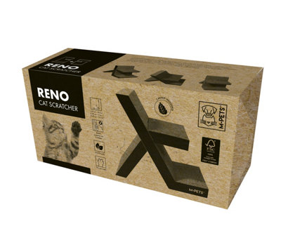 M-Pets My Scratchy Cat Cardboard ScratchersReno from B&Q