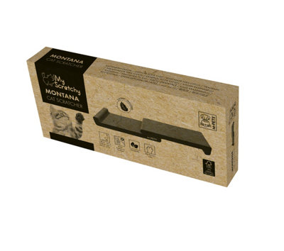 M-Pets My Scratchy Montana Cat Cardboard Scratchers from B&Q