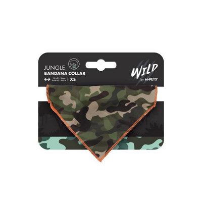 M-Pets    Wild Jungle Bandana Xs from B&Q