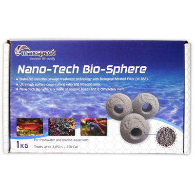 Maxspect Nano Tech Bio Spheres 1Kg Ceramic Filter Media from B&Q