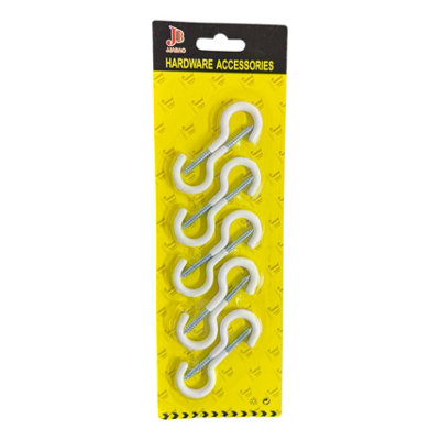 Maestro craft 5-Piece Pack Of Screw Cup Hooks With Pvc Coating from B&Q