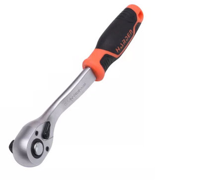 Harden Reversible Quick Release Curved Ratchet Handle Heavy Duty 1/2" from B&Q