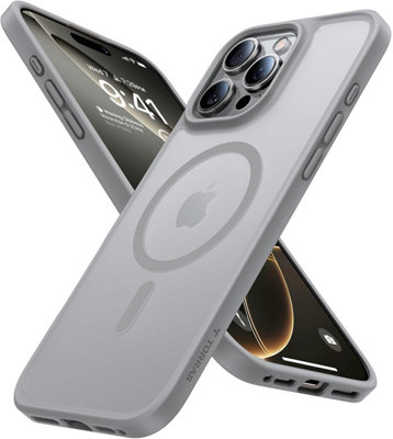 Torras Guardian Magnetic Case For Iphone 16 Pro Max Grey from B&Q