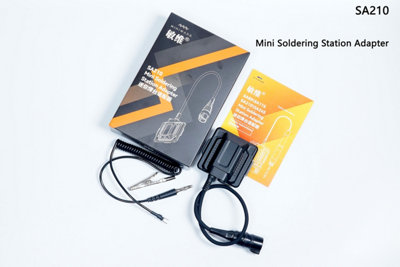 Miniware Mhp50 Mini Soldering Station Adapter Sa210 from B&Q