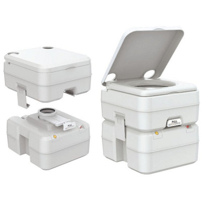 Seaflo Deluxe 20L Portable Travel Toilet Premium CampingCaravan & Outdoor Adventure Toilet from B&Q