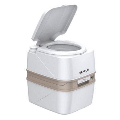 Seaflo 18L Premium Portable Travel Toilet Ideal For CampingCaravansMotorhomes & Outdoor Adventures from B&Q