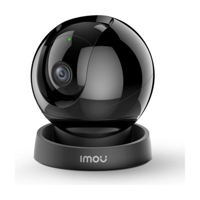 B&Q -  Rex 3D 3K 5Mp Black Indoor Pan And Tilt Wi-Fi Security Camera With Smart Tracking