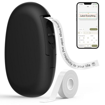 Supvan E 10 Mini Bluetooth Label Maker Machine With TapeContinuous Waterproof Versatile App 30+ Fonts And 660+ IconsInkless from B&Q