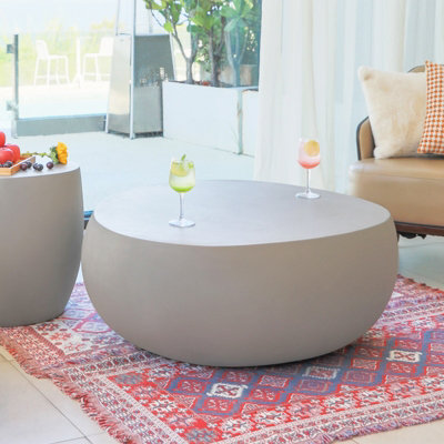 Elementi Ikaria Grc Coffee Table In Space Gray from B&Q
