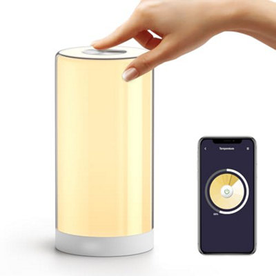 Meross Wifi LampSmart BedsideSupport Apple Homekit Alexa Google Assistant SmartthingsRgbww Touch Dimmable Multicolour Voice from B&Q