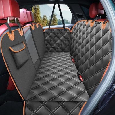 Kyg Dog Hammock For Car Back Seats With Side Protection And Mesh Visual WindowDurable Scratch Proof Waterproof Pet Seat Cover from B&Q