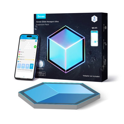 Govee Glide RGBIC LED Smart 3D Hexagon Ultra Light Panel Extension - Image 3
