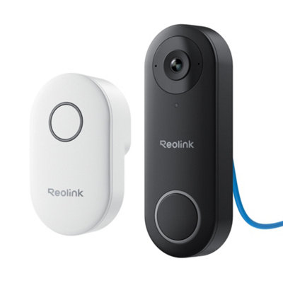 Reolink 2K+ Poe Smart Ai Powered Detection, Custom Motion Zone Video Doorbell & Chime