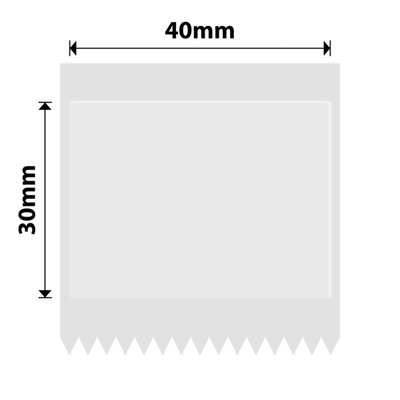 B&Q - Nb214NiimbotB1 / B21 / B3S / B440X30mm230 Transparent Labels