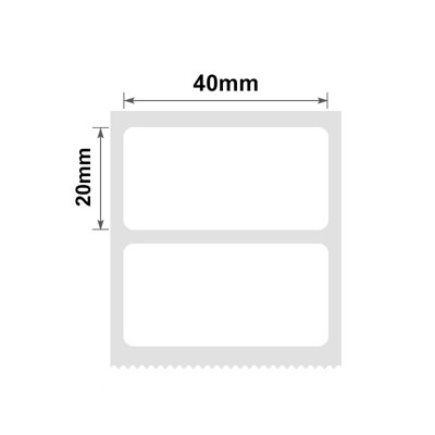 B&Q - Nb187NiimbotB1 / B21 / B3S / B440X20mm320 White Labels