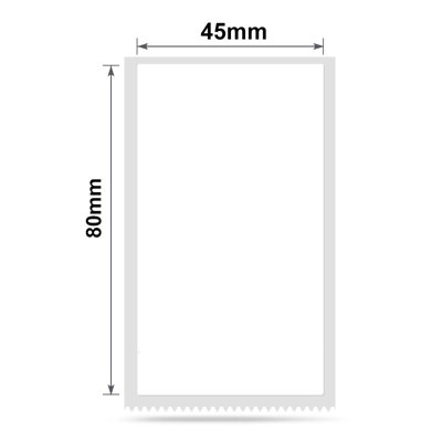 B&Q - Nb198NiimbotB1 / B21 / B3S / B445X80mm95 White Labels