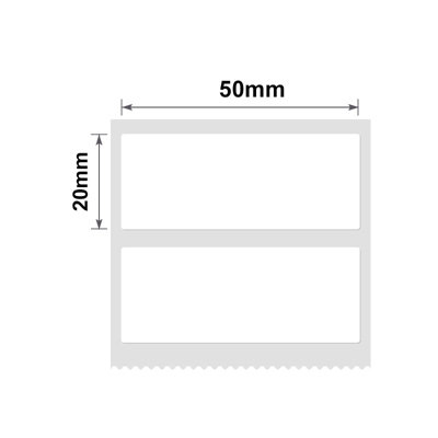 B&Q - Nb200NiimbotB1 / B21 / B3S / B450X20mm320 White Labels