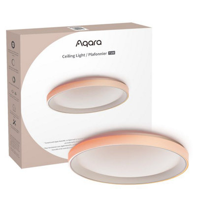 Aqara Ceiling Light T1M Smart Rgbic Ceiling Light With MatterZigbee 3.0 & Apple Homekit Compatibility from B&Q