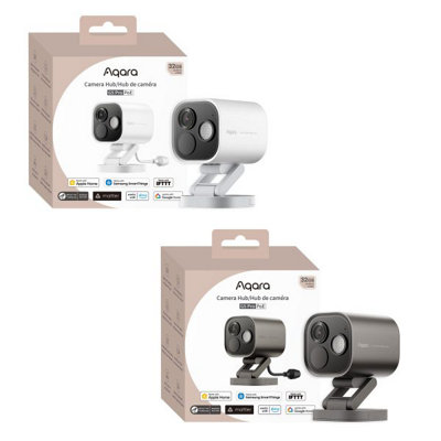 Aqara G5 Camera Hub Pro (Poe) With HomekitGoogle Home And Alexa CompatibilityWhite from B&Q