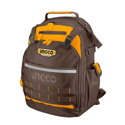 Ingco Tool Bag Backpack Industrial 8Kg Load from B&Q