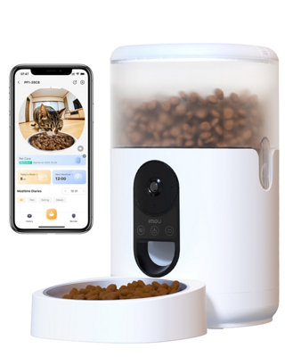 Imou Pf1-4L Pet Feeder With Smart Wi-Fi Camera