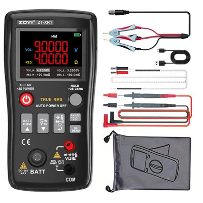 Zoyi Zt-Xr1 Battery Tester Multimeter Internal Resistance Lithium Car Battery Tester from B&Q