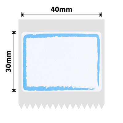 B&Q - Nb189NiimbotB1 / B21 / B3S / B440X30mm230 Blue Border Labels
