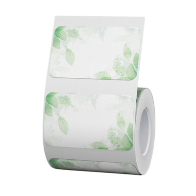 B&Q - Nb460NiimbotB1 / B21 / B3S / B450X30mm230 Green Leaf Labels