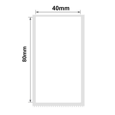 B&Q - Nb193NiimbotB1 / B21 / B3S / B440X80mm95 White Labels