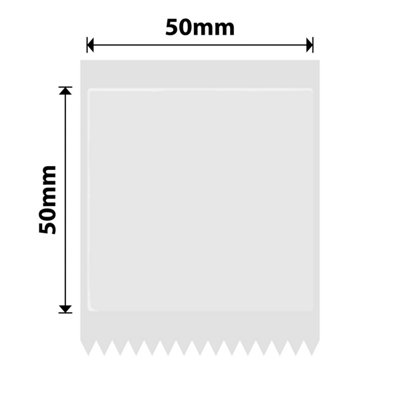 B&Q - Nb532NiimbotB1 / B21 / B3S / B450X50mm150 Transparent Labels