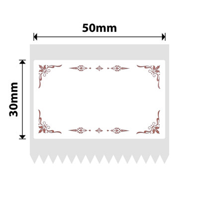 B&Q - Nb668NiimbotB1 / B21 / B3S / B450X30mm230 Pattern B Labels