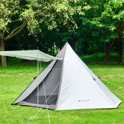 Cozy House Lightweight Waterproof Triangular Camping TentSpacious Portable Design from B&Q
