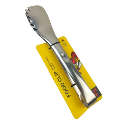 Maestro craft Stainless Steel Sandwich Tongs Cake Tongs  Bbq Serving Food Tongs from B&Q