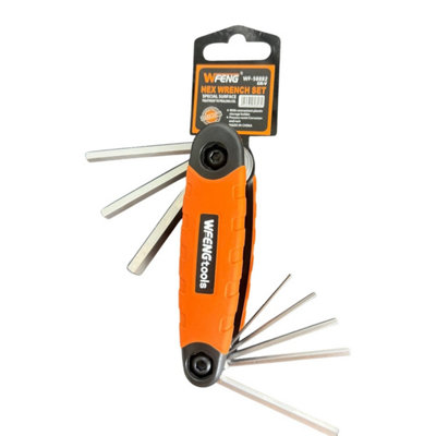 Maestro craft Hex Socket Wrench Different Key Set from B&Q