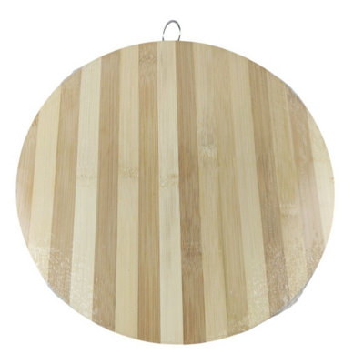 Maestro craft 30Cm Wooden Round Chopping Board