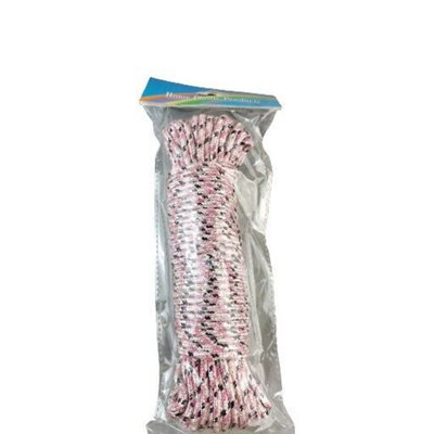 Maestro craft Strong Multipurpose Clothes Washing Line Laundry Rope 20M Random Colour from B&Q