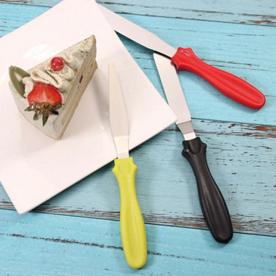 Maestro craft 3-Piece Offset Stainless Steel Icing Spatula Set from B&Q