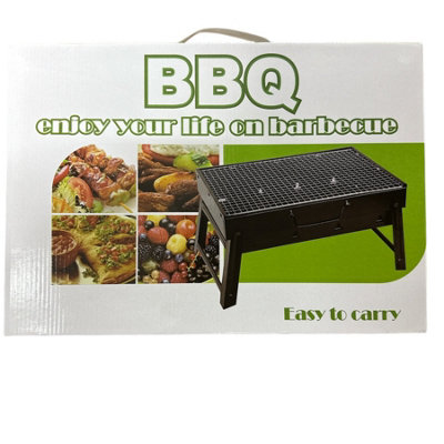 Maestro craft Bbq Portable Grill Size 440X308X70mm from B&Q