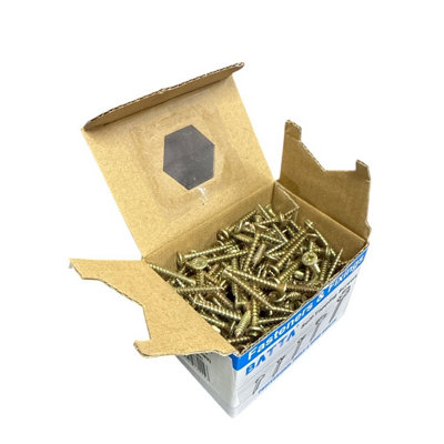Maestro craft 500Gr Chipborad Screw Hardened Yellow Zinc 4X30mm from B&Q
