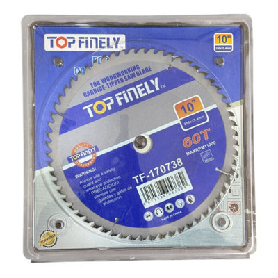 Maestro craft 10" (250mm) Circular Saw Blade from B&Q