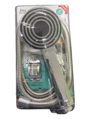 Maestro craft Handheld Shower Head Set With 1.5 Meter Hose And Holder from B&Q