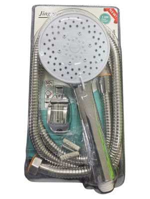 Maestro craft Compact Handheld Shower With 1.5 Meter Shower Hose With Holder from B&Q