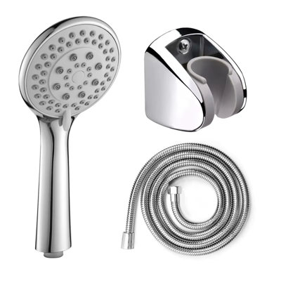 Maestro craft Handheld Shower Head Set With 1.5 Meter Stainless Steel Hose from B&Q
