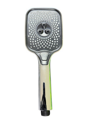 Maestro craft Rectangular Multi-Function Handheld Shower Head from B&Q