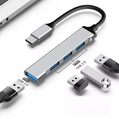 Maestro craft Multiport Dock Multi-Splitter Usb Type-A 3.0 Hub Adapter For Pc Mac from B&Q