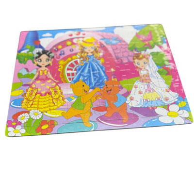 B&Q -  Educational Puzzle Board / Creative Image Puzzle