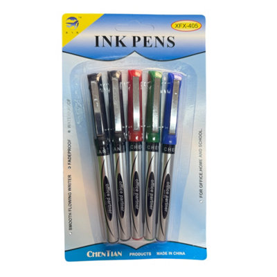 Maestro craft 5Pcs Smooth-Writing Gel Ink Pen Set