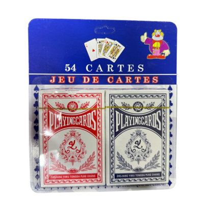 Maestro craft Standard Deck Of Cards Twin Pack from B&Q