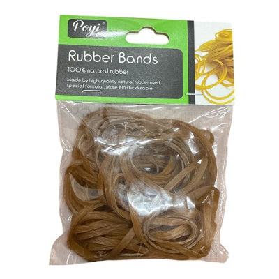Maestro craft 100% Natural Rubber Bands High Elastic Durable 80 from B&Q