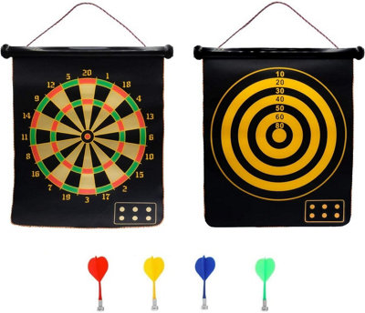 Maestro craft 2 In 1 Roll Up Dartboard With Magnetic Darts from B&Q
